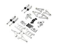 MIGHTY SCAPERS RC Steering Cup Swing Arm Pull Rod Assembly per Modelli di Scala 1/14 - 6061 T6 Aluminum Replacement Part Compatibile con 14301 14402 14603(14303-S-925)