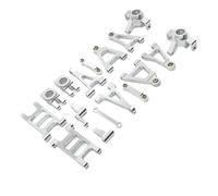 MIGHTY SCAPERS RC Steering Cup Swing Arm Pull Rod Assembly per Modelli di Scala 1/14 - 6061 T6 Aluminum Replacement Part Compatibile con 14301 14402 14603(14303-S-803)