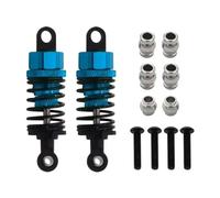 MIGHTY SCAPERS Set Damper di Olio per Macchine RC di Scala 1/10 - assorbitori di Shock di Alluminio, 55mm, 2pcs o 4pcs, Compatibile con i Modelli TT-01 TT-02(2pcs Blue)
