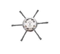 MIGHTY SCAPERS Universal Steel Wire Head Accessories Compatibile con 0.197 poteri di Lavaggio elettrici di Litio per Il Controllo del Rivestimento e L'Allattamento del Giardino(1pcs6)