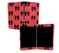 MIGHTY SKINS Carbon Fiber Skin per Microsoft Surface Duo - Dead Eyes Pool | Protettivo, Resistente, Facile da Applicare