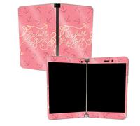 Mighty Skins Mightyskins Skin Glossy Glitter per Microsoft Surface Duo - Rifiuta di affondare | Finitura per glitter in lucido grasso resistente prot