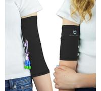 Mighty Well PICCPerfect PICC Line Cover: copri braccio morbido a doppio strato PICC Line | Nero, L