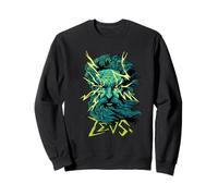 Mighty Zeus Lightning Dio Graphic Art Felpa
