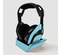 MightySkins Carbon Fiber Skin per ASTRO Gaming A50 Cuffie Wireless + Base Station - Blu Baby