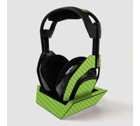 MightySkins Carbon Fiber Skin per Cuffie ASTRO Gaming A50 Wireless + Base Station - Verde Lime Solido
