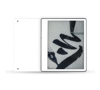 MightySkins Glossy Glitter Skin compatibile con Amazon Kindle Scribe (2022) Full Wrap - Bianco | Finitura protettiva lucida con glitter | Facile