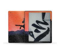 MightySkins Glossy Glitter Skin compatibile con Amazon Kindle Scribe (2022) Full Wrap - Bronco Sunset | Finitura protettiva lucida con glitter |