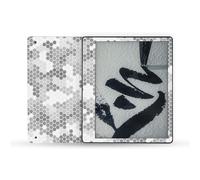 MightySkins Glossy Glitter Skin compatibile con Amazon Kindle Scribe (2022) Full Wrap - Camo Hexadots | Finitura protettiva lucida glitterata | F