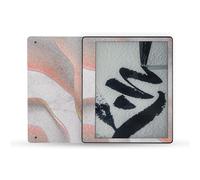 MightySkins Glossy Glitter Skin compatibile con Amazon Kindle Scribe (2022) Full Wrap - Effetto marmo a bolle | Finitura protettiva lucida con gl