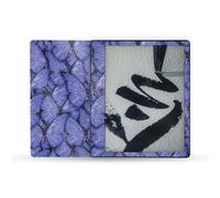 MightySkins Glossy Glitter Skin compatibile con Amazon Kindle Scribe (2022) Full Wrap - Farfalle blu | Finitura glitterata lucida | Facile da app