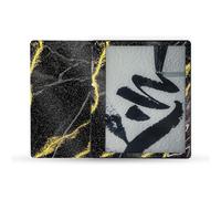 MightySkins Glossy Glitter Skin compatibile con Amazon Kindle Scribe (2022) Full Wrap - Glitter marmo nero | Finitura glitterata lucida | Facile