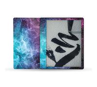 MightySkins Glossy Glitter Skin compatibile con Amazon Kindle Scribe (2022) Full Wrap - Mystic Smoke | Finitura protettiva lucida con glitter | F