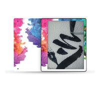 MightySkins Glossy Glitter Skin compatibile con Amazon Kindle Scribe (2022) - Rivestimento completo - Vernice acquamarina | Finitura protettiva l