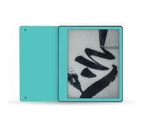 MightySkins Skin compatibile con Amazon Kindle Scribe (2022) Full Wrap - Turchese | Custodia protettiva e unica in vinile | Facile da applicare |