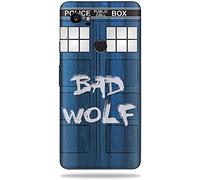 MightySkins Skin compatibile con Google Pixel 2 XL (5,5") - Time Lord Box | Custodia protettiva in vinile resistente e unica | Facile da applicare, rimuovere e cambiare stile | Made in