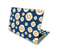 MightySkins Skin compatibile con HP Chromebook x360 14 (2021) - Mini Galaxy Bots | Cover protettiva in vinile resistente e unica | Facile da appl