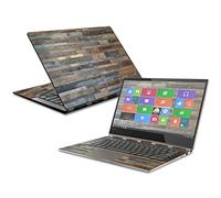 MightySkins Skin compatibile con Lenovo Yoga 920-13IKB - Legno grigio | Cover protettiva in vinile resistente e unica | Facile da applicare, rimuovere e cambiare stile | Made in USA