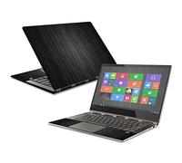 MightySkins Skin compatibile con Lenovo Yoga 920-13IKB - Legno nero | Cover protettiva in vinile resistente e unica | Facile da applicare, rimuovere e cambiare stile | Made in USA