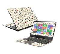 MightySkins Skin compatibile con Lenovo Yoga 920-13IKB - Mosche da pesca | Cover protettiva in vinile resistente e unica, facile da applicare, rimuovere e cambiare stile | Made in