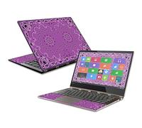 MightySkins Skin compatibile con Lenovo Yoga 920 - Bandana viola | Cover protettiva in vinile resistente e unica, facile da applicare, rimuovere e cambiare stile | Made in USA