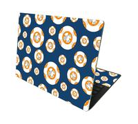 MightySkins Skin compatibile con Microsoft Surface Laptop 4 13.5 - Mini Galaxy Bots | Cover protettiva in vinile resistente e unica | Facile da a