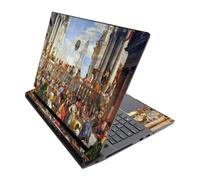 MightySkins Skin for Alienware M17 R3 (2020) e M17 R4 (2021) - matrimonio a Cana | Wrappy Viny protettivo | Facile da applicare e cambiare stile | Re