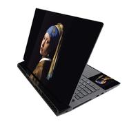 MightySkins Skin for Alienware M17 R3 (2020) e M17 R4 (2021) - Ragazza con orecchini perle | Wrappy Viny protettivo | Facile da applicare | Realizzat
