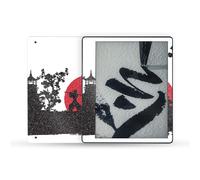 Mightyskins Skin Glossy glitter compatibile con Amazon Kindle Scribe (2022) Full Wrap - Nihon Samurai | Finitura glitter in alto lucido protettivo |