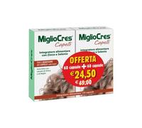 MIGLIOCRES CAPELLI 60 CAPSULE + 60 CAPSULE PROMOZIONE