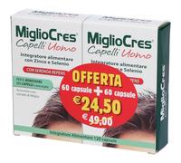 Migliocres capelli uomo 60capsule+60capsule