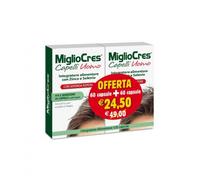 MIGLIOCRES Capelli Uomo 60 Capsule + 60 Capsule - Integratore Alimentare