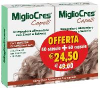 MIGLIOCRES CAPELLI 60 CAPSULE + 60 CAPSULE PROMOZIONE