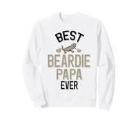 Miglior Beardie Papa di Sempre Felpa