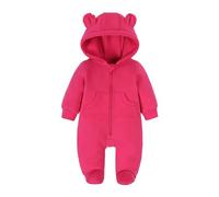 Miglior Body Neonato Del Bambino Ragazza Pagliaccetto Manica Lunga Tinta Unita Harness All'esterno Body Pagliaccetto Tutina Abbigliamento Pagliaccetto, rosa intenso, 3-6 Mesi