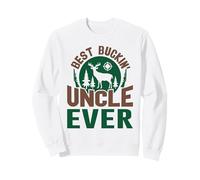 Miglior Buckin' Uncle Ever Cacciatore di Caccia ai Cervi Felpa