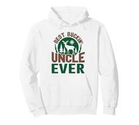 Miglior Buckin' Uncle Ever Cacciatore di Caccia ai Cervi Felpa con Cappuccio