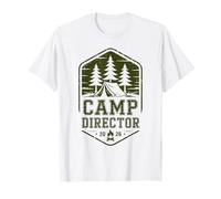 Miglior Camp Director Camping Staff Squad Host Counselor Gear Maglietta