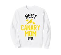 Miglior Canary Mom Ever Felpa