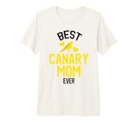 Miglior Canary Mom Ever Maglietta Premium