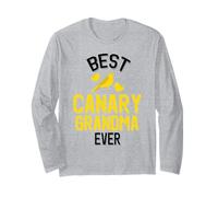 Miglior Canary Nonna di Sempre Maglia a Manica