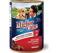 MIGLIORCANE UMIDO BOCCONCINI con manzo 6 X 405 G