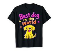 Miglior Cane al Mondo: Cucciolo Golden Retriever Maglietta