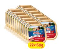 Miglior Cane Umido Patè con Manzo e Cuore - 22x150g PROMO MORANDO SPEDIZ GRATIS