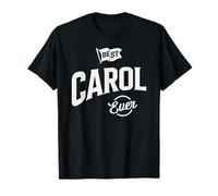 Miglior Carol Ever Nome Personalizzato Carol Maglietta