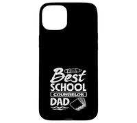 Miglior consigliere scolastico papà apprezzamento opere d'arte Custodia per iPhone 15 Plus