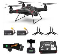 Miglior drone da pesca con rilascio esca 3 kg carico utile, Triblade FPV Drone 33 minuti ritorno automatico droni impermeabili con fotocamera per adulti 4K