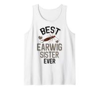 Miglior Earwig Sister Ever Cute Bug Lover Canotta