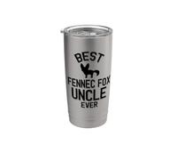 Miglior Fennec Fox Uncle Ever Bicchiere termico in acciaio inox doppia parete