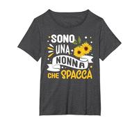 Miglior Granny I Am A Granny Breaking Divertente Maglietta, Donna Plus-Size, Grigio Scuro, 2X